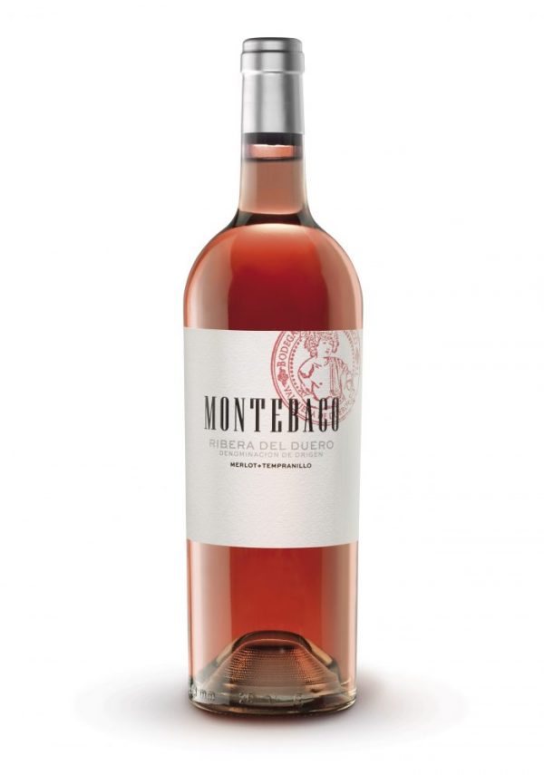 Montebaco-Rosado montebaco rosado, añada 2022. Vino de ribera del duero